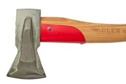 Adler Short Splitter, Rouge-noir, Hache à Fendre -Plein Air Outils Magasin ALSSRB 03 adler