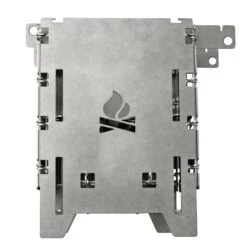 Bushcraft Essentials Bushbox LF Set, Réchaud Pliant Avec Sac De Rangement