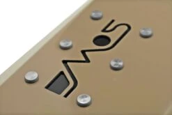 DMOS The Delta Shovel S02FDE, Flat Dark Earth, Acier, Pelle -Plein Air Outils Magasin DOS02FDE 07 dmos