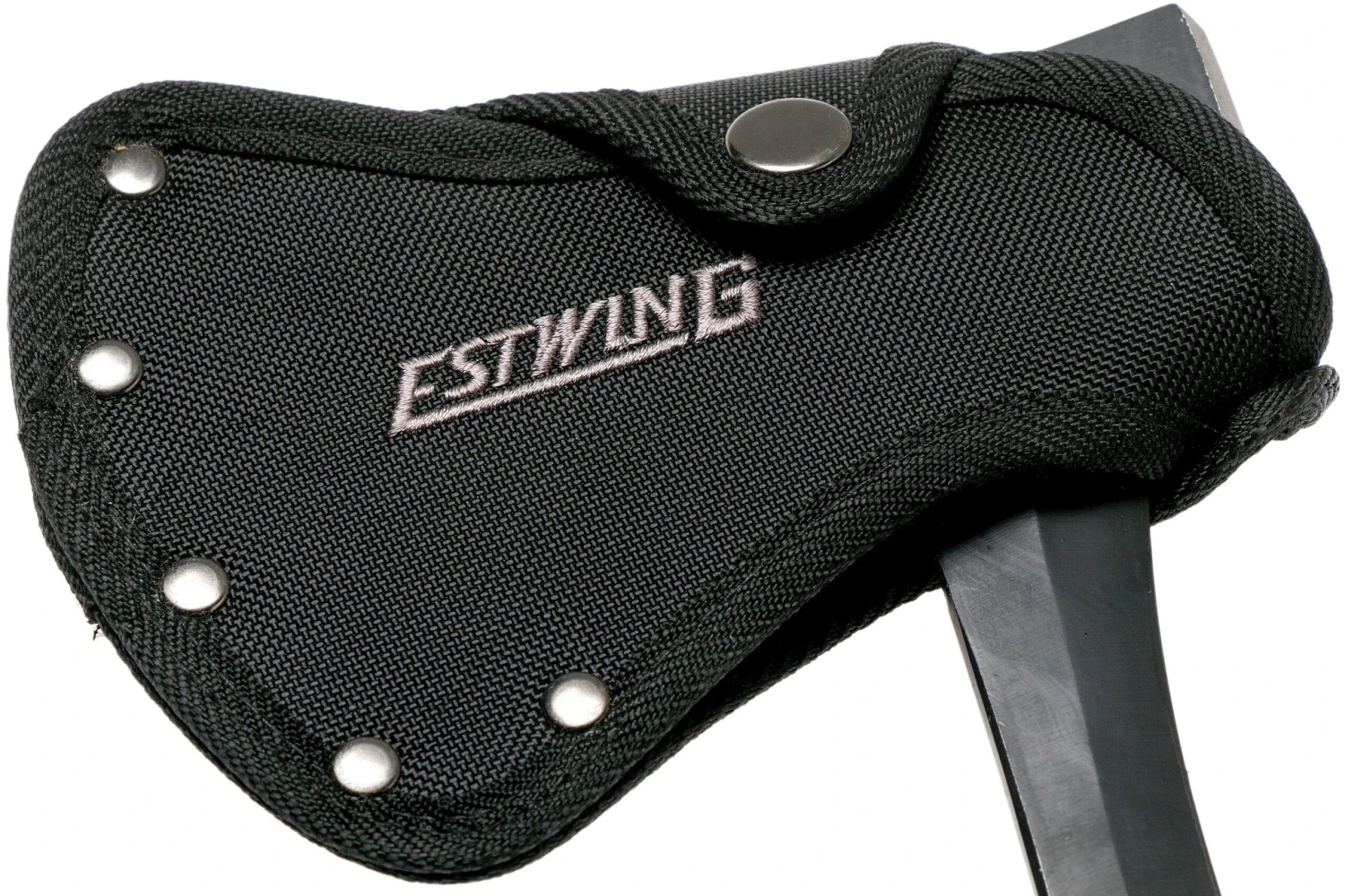 Estwing Sportsman's Hache Noire E24ASEA Manche Cuir, Avec étui En Nylon 9 Estwing Sportsman's Hache Noire E24ASEA Manche Cuir, Avec étui En Nylon – Image 7