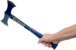 Estwing Black Eagle Double Bit Hache De Jet Bleue EWE6-DBA Avec étui En Nylon 13 Estwing Black Eagle Double Bit Hache De Jet Bleue EWE6-DBA Avec étui En Nylon -Plein Air Outils Magasin EWE6 DBA 05 estwing