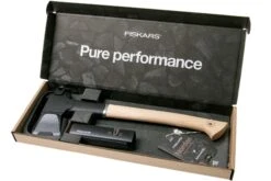 Hache Merlin Fiskars Norden N12 + Aiguiseur -Plein Air Outils Magasin F1052277 09 fiskars