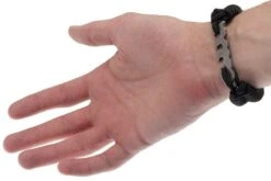 Fish Bone, Bracelet Paracord Avec Fermeture Fish Bone, Titanium -Plein Air Outils Magasin FBF PB TI 04 fish bone armband titaniuim fbf pb ti 04