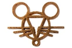 GiantMouse Bronze Lanyard Bead