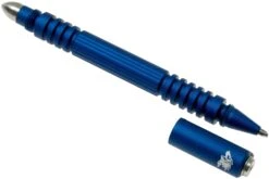 Rick Hinderer Investigator Pen Aluminium Matte Blue, Stylo Tactique -Plein Air Outils Magasin HRK INVP AL MBL 03 rick hinderer knives