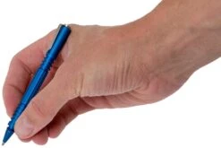 Rick Hinderer Investigator Pen Aluminium Matte Blue, Stylo Tactique -Plein Air Outils Magasin HRK INVP AL MBL 04 rick hinderer knives