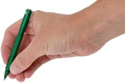 Rick Hinderer Investigator Pen Aluminium Matte Emerald Green, Stylo Tactique -Plein Air Outils Magasin HRK INVP AL MEG 04 rick hinderer knives