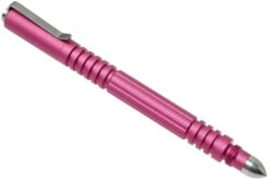 Rick Hinderer Investigator Pen Aluminium Matte Pink, Stylo Tactique