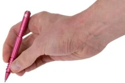 Rick Hinderer Investigator Pen Aluminium Matte Pink, Stylo Tactique -Plein Air Outils Magasin HRK INVP AL MPK 04 rick hinderer investigator pen