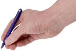 Rick Hinderer Investigator Pen Aluminium Matte Purple, Stylo Tactique -Plein Air Outils Magasin HRK INVP AL MPU 04 rick hinderer investigator pen