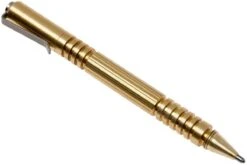 Rick Hinderer Investigator Pen Brass/Laiton, Stylo Tactique -Plein Air Outils Magasin HRK INVP BRASS 04 rick hinderer investigator pen hrk invp brass 04