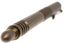 Rick Hinderer Investigator Pen Titanium Bronze, Stylo Tactique -Plein Air Outils Magasin HRK INVP TI BRZ 03 rick hinderer investigator pen hrk invp ti brz 03