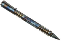 Rick Hinderer Investigator Pen Titanium, Stonewash Painted, Stylo Tactique