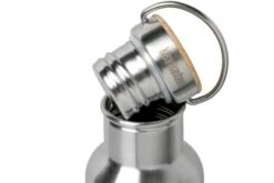 Klean Kanteen Insulated Reflect 600 Ml Bouteille Avec Bouchon En Bambou, Brushed Stainless -Plein Air Outils Magasin KC1002726 03 klean kanteen