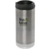 Klean Kanteen Insulated TKWide 335 Ml (Café Cap) - Brushed Stainless -Plein Air Outils Magasin KC1005737 01 klean kanteen