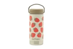 Klean Kanteen TKWide 12oz Twist Cap - Strawberries