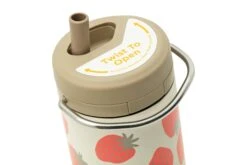 Klean Kanteen TKWide 12oz Twist Cap - Strawberries -Plein Air Outils Magasin KC1009471 04 kleankanteen