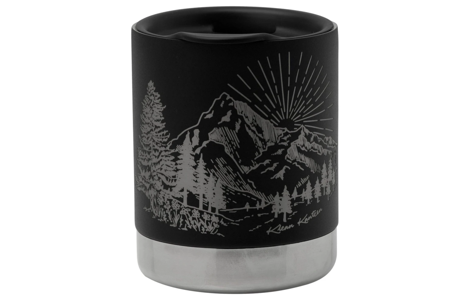 Klean Kanteen Insulated Camp Mug 1009750 Mountain Black, Tasse Avec Couvercle, 355 Ml 4 Klean Kanteen Insulated Camp Mug 1009750 Mountain Black, Tasse Avec Couvercle, 355 Ml – Image 2