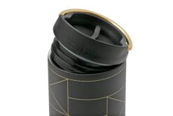Klean Kanteen Insulated TKWide 470 Ml Limited Edition TKWide Geometric Gold Matte Black -Plein Air Outils Magasin KC1009770 03 kleankanteen