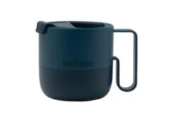 Klean Kanteen Insulated Rise Mug 1010196 Tasse Thermos Avec Couvercle à Rabat, Stellar, 399 Ml