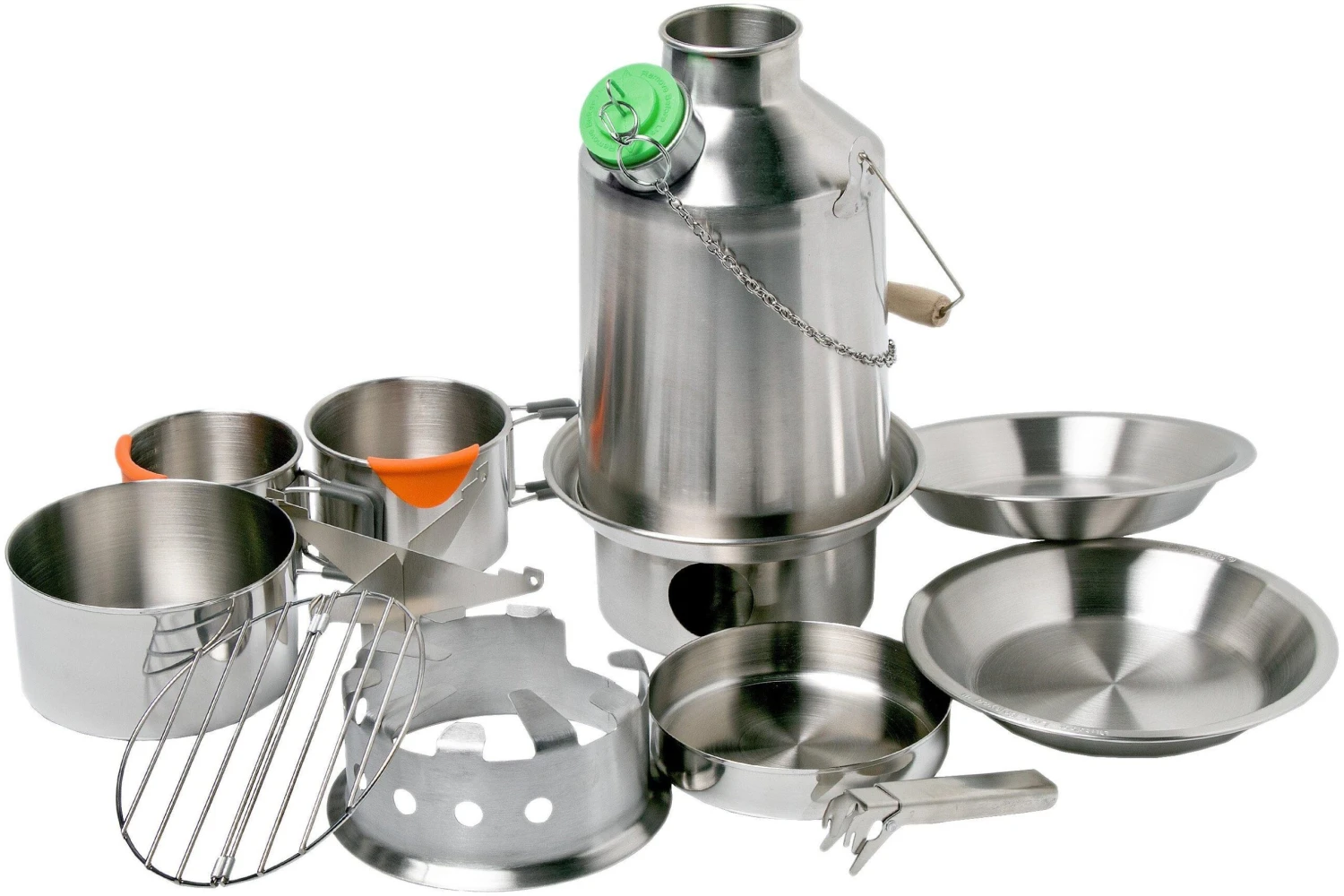 Kelly Kettle Ultimate Scout Kit 1,2L Stainless ULT-SCOUT 3 Kelly Kettle Ultimate Scout Kit 1,2L Stainless ULT-SCOUT
