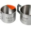 Kelly Kettle Cups 350 Et 500 Ml Stainless 50040 -Plein Air Outils Magasin KK50040 01 kelly kettle
