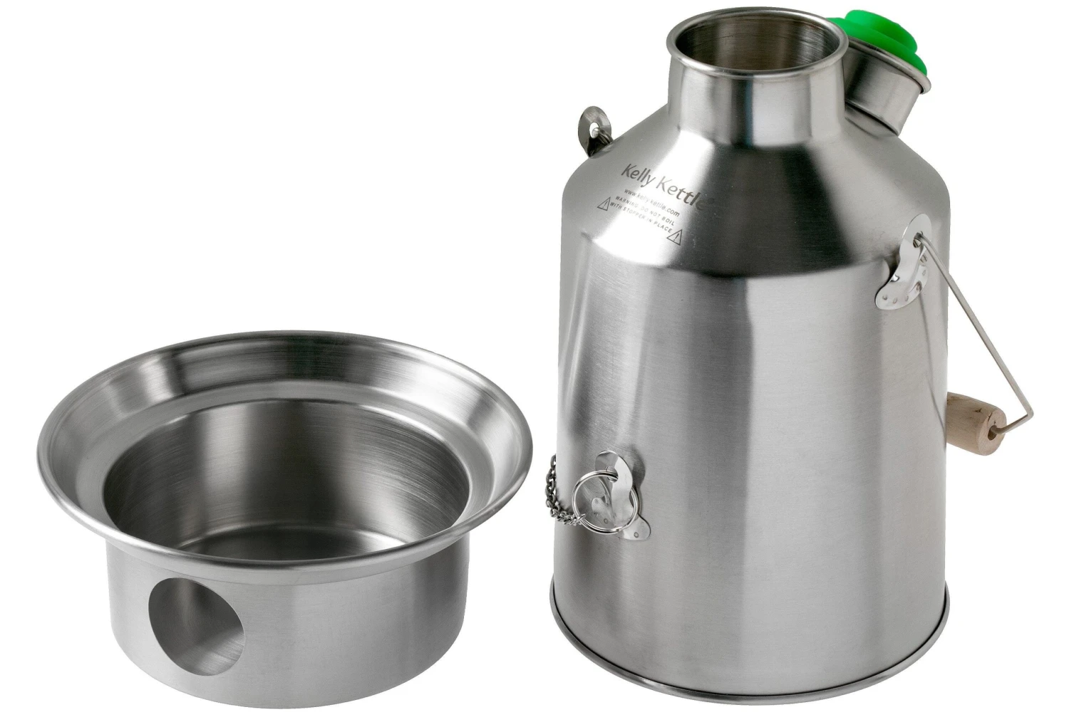 Kelly Kettle Scout Kettle 1,2L Stainless 50113 4 Kelly Kettle Scout Kettle 1,2L Stainless 50113 – Image 2