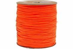 550 Paracord Type III, Couleur : Néon Orange, 1000ft (304,8 M)