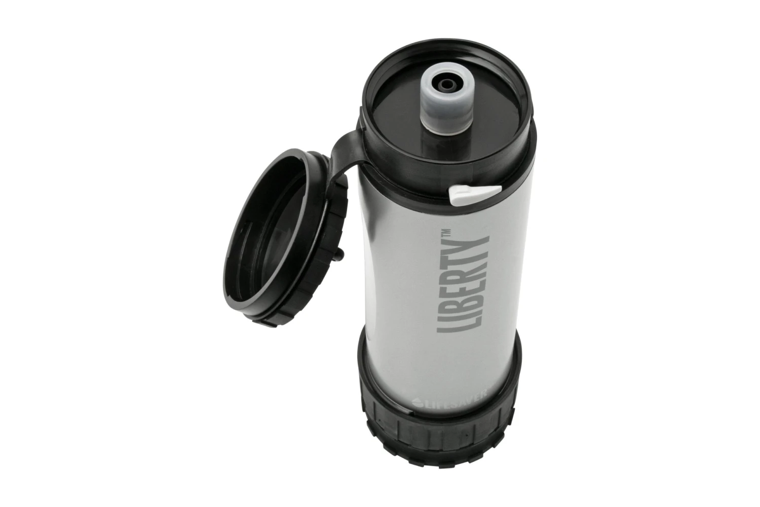 Lifesaver Liberty Bouteille D'eau Avec Filtre, Argenté 4 Lifesaver Liberty Bouteille D'eau Avec Filtre, Argenté – Image 2
