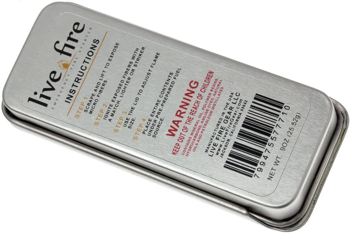 Live Fire Original Fire Starter LFO-B1 4 Live Fire Original Fire Starter LFO-B1 – Image 2