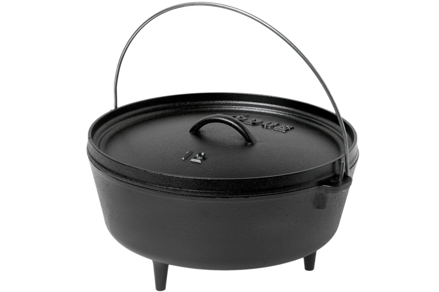 Lodge Camp Dutch Oven Avec Couvercle L12CO3, Volume Environ 5,6 L 3 Lodge Camp Dutch Oven Avec Couvercle L12CO3, Volume Environ 5,6 L