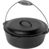 Lodge Dutch Oven Avec Poignée En Spirale L12DO3, Volume Environ 8,5 L -Plein Air Outils Magasin LG L 12DO3 01 lodge