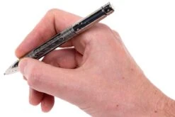 LionSteel Nyala Damascus Grey Shine Stylo NY-SDT-GYS 14 LionSteel Nyala Damascus Grey Shine Stylo NY-SDT-GYS -Plein Air Outils Magasin LI NYSDT GYS 05 lionsteel nyala li nysdt gys 05