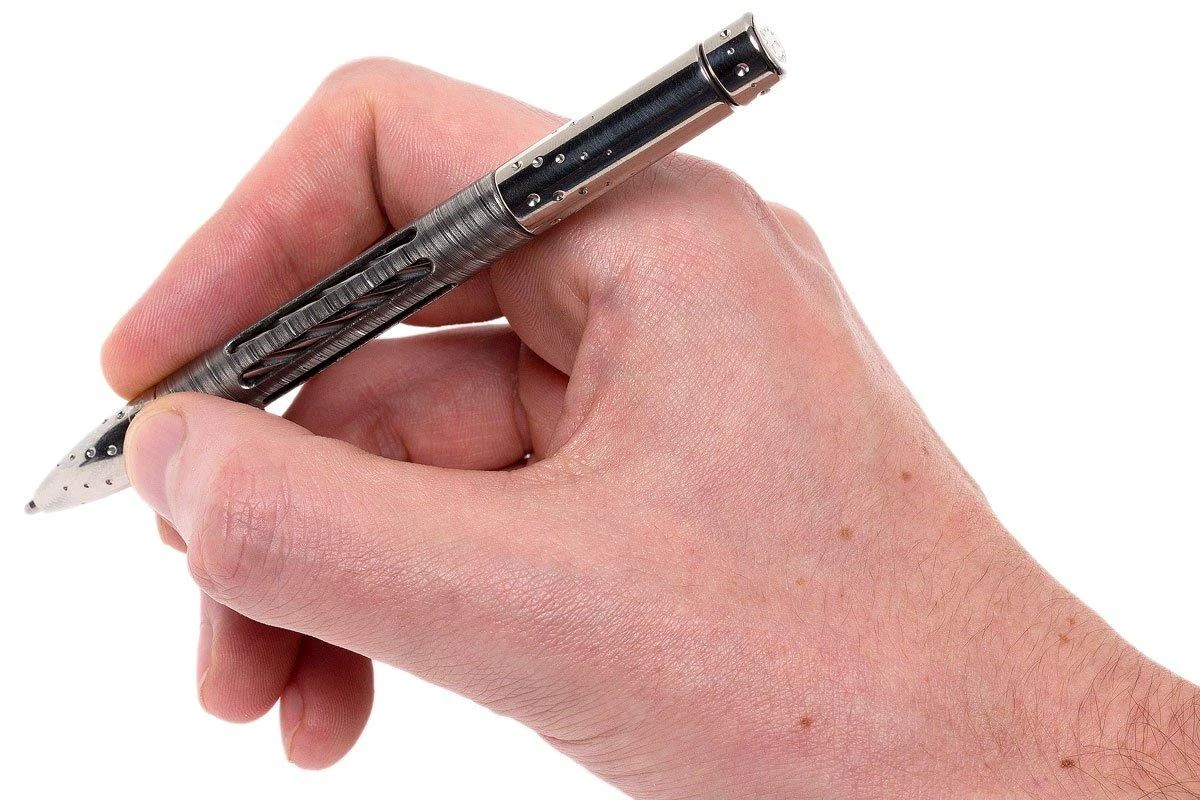 LionSteel Nyala Damascus Grey Shine Stylo NY-SDT-GYS 7 LionSteel Nyala Damascus Grey Shine Stylo NY-SDT-GYS – Image 5