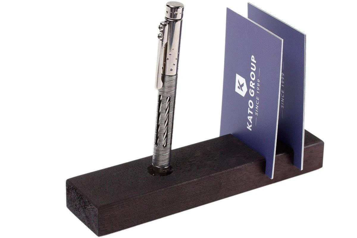 LionSteel Nyala Damascus Grey Shine Stylo NY-SDT-GYS 9 LionSteel Nyala Damascus Grey Shine Stylo NY-SDT-GYS – Image 7