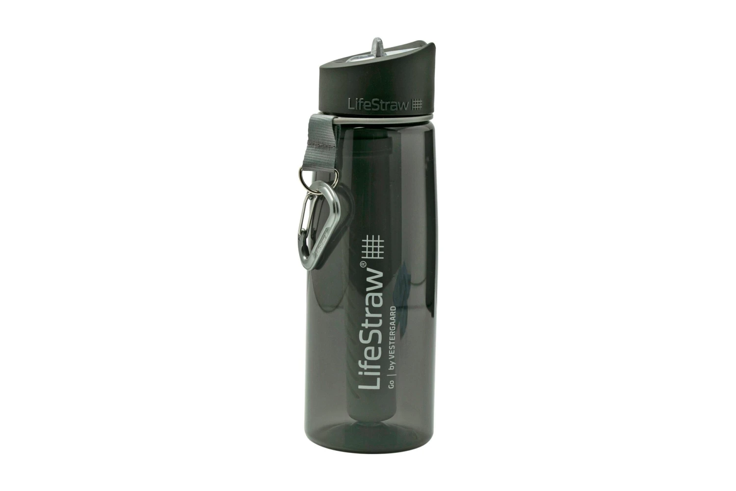 LifeStraw Go 2-stage Dark Grey, Bouteille Avec Filtre 650 Ml, Gris Foncé 3 LifeStraw Go 2-stage Dark Grey, Bouteille Avec Filtre 650 Ml, Gris Foncé