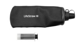 LifeStraw PEAK Squeeze, PEAKSQ1L-GR, Filtre à Eau Avec Bouteille 1.0 L -Plein Air Outils Magasin LWPEAKSQ1L GR 03 lifestraw