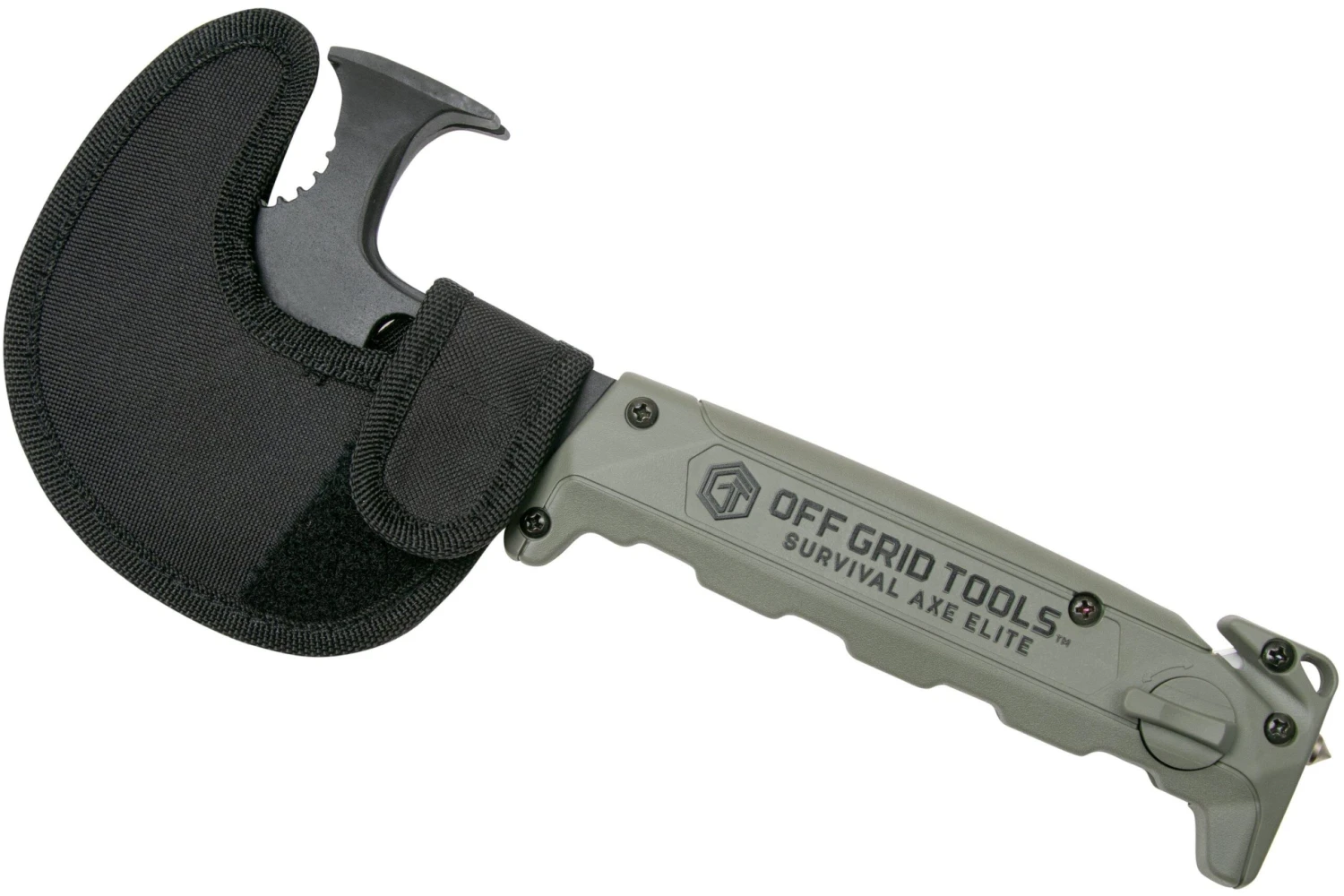 Off Grid Tools Survival Axe Elite, Vert, Hachette 7 Off Grid Tools Survival Axe Elite, Vert, Hachette – Image 5