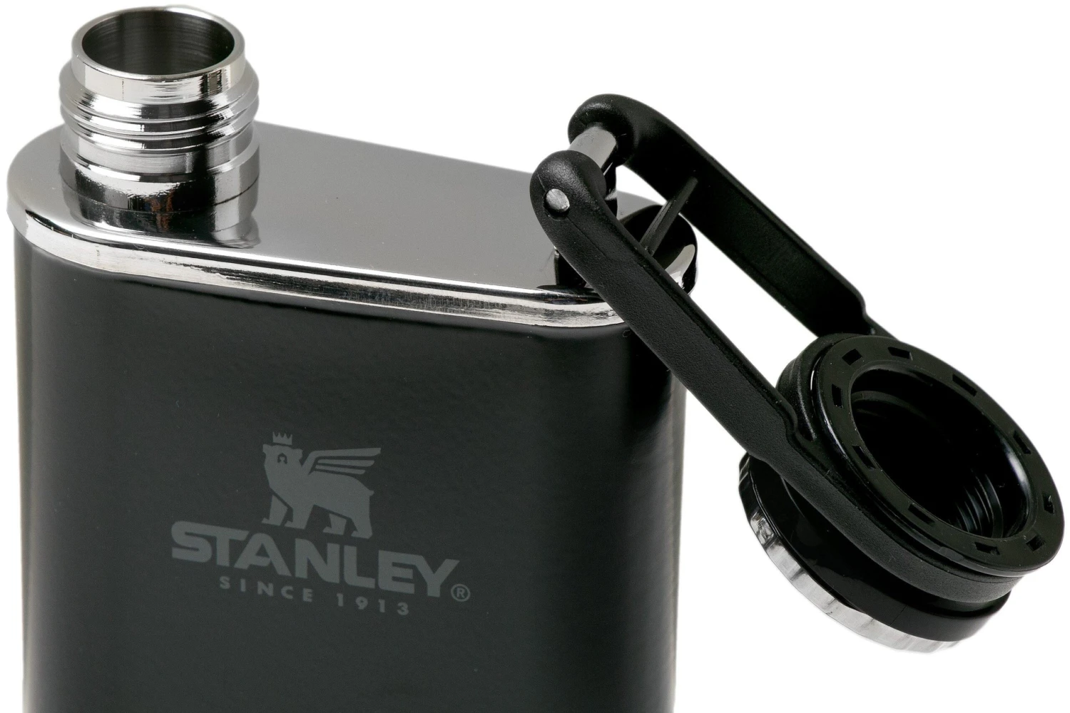 Stanley The Easy Fill Wide Mouth Fiole 230 Ml - Matte Black 5 Stanley The Easy Fill Wide Mouth Fiole 230 Ml - Matte Black – Image 3