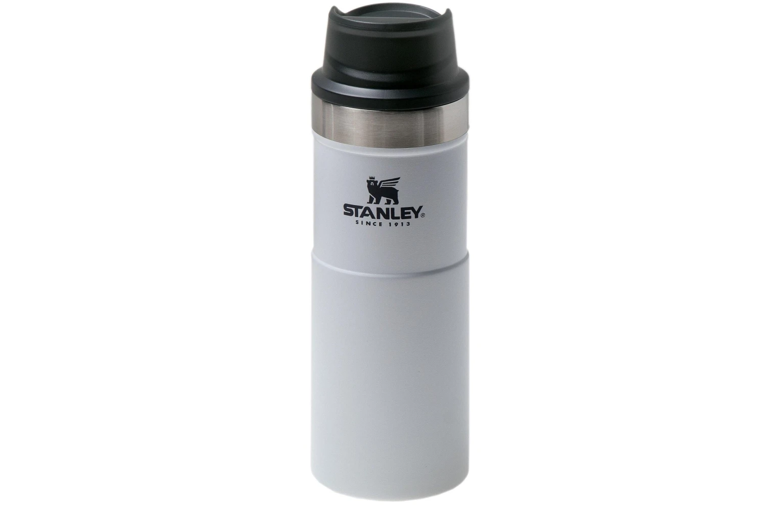 Stanley The Trigger-Action Travel Mug 470 Ml, Blanc, Bouteille Thermos 3 Stanley The Trigger-Action Travel Mug 470 Ml, Blanc, Bouteille Thermos