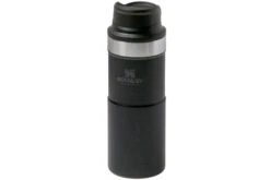 Stanley The Trigger-Action Travel Mug 350 Ml, Noir Mat, Bouteille Thermos