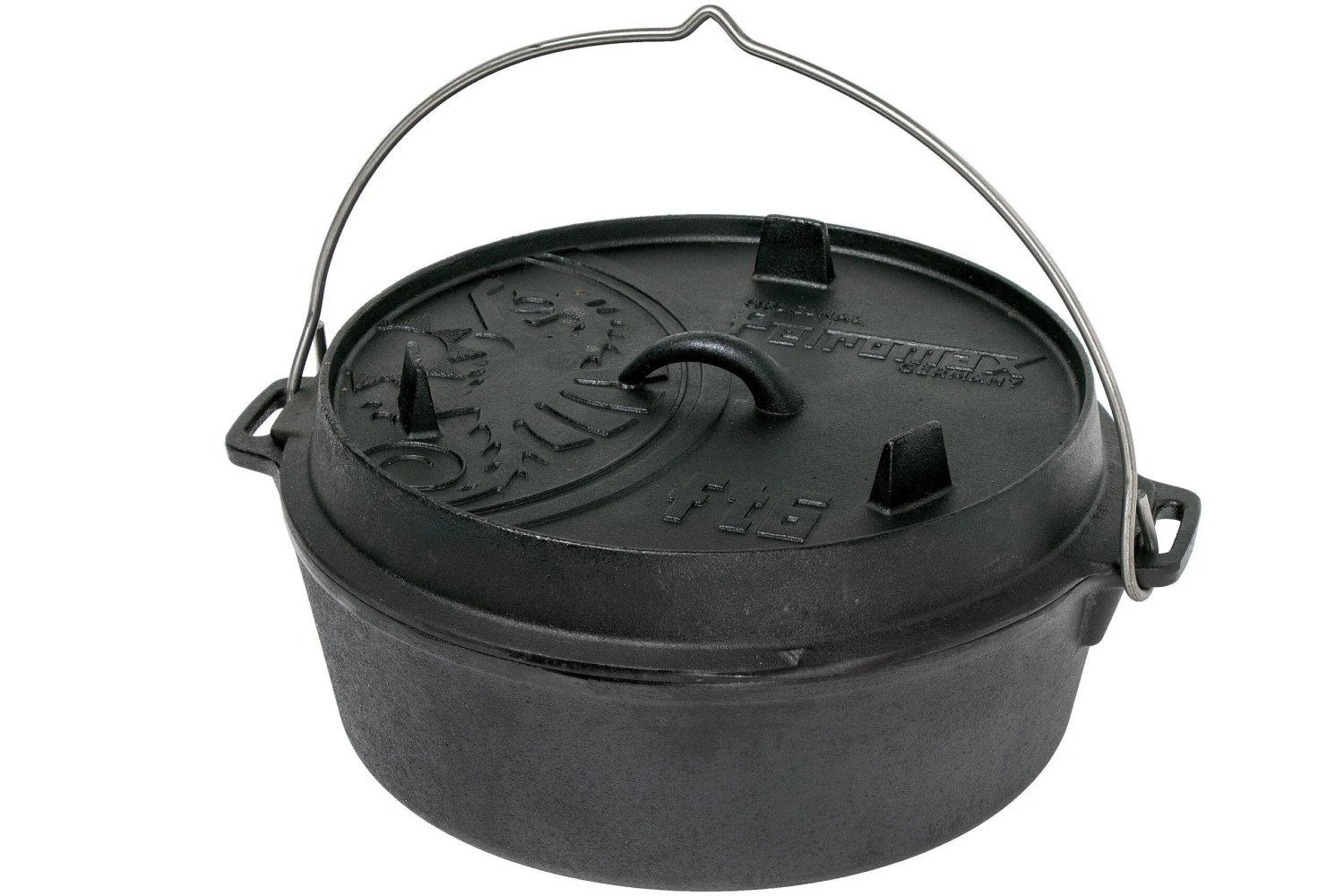 Petromax Dutch Oven FT6 Fond Plat, FT6-T 3 Petromax Dutch Oven FT6 Fond Plat, FT6-T