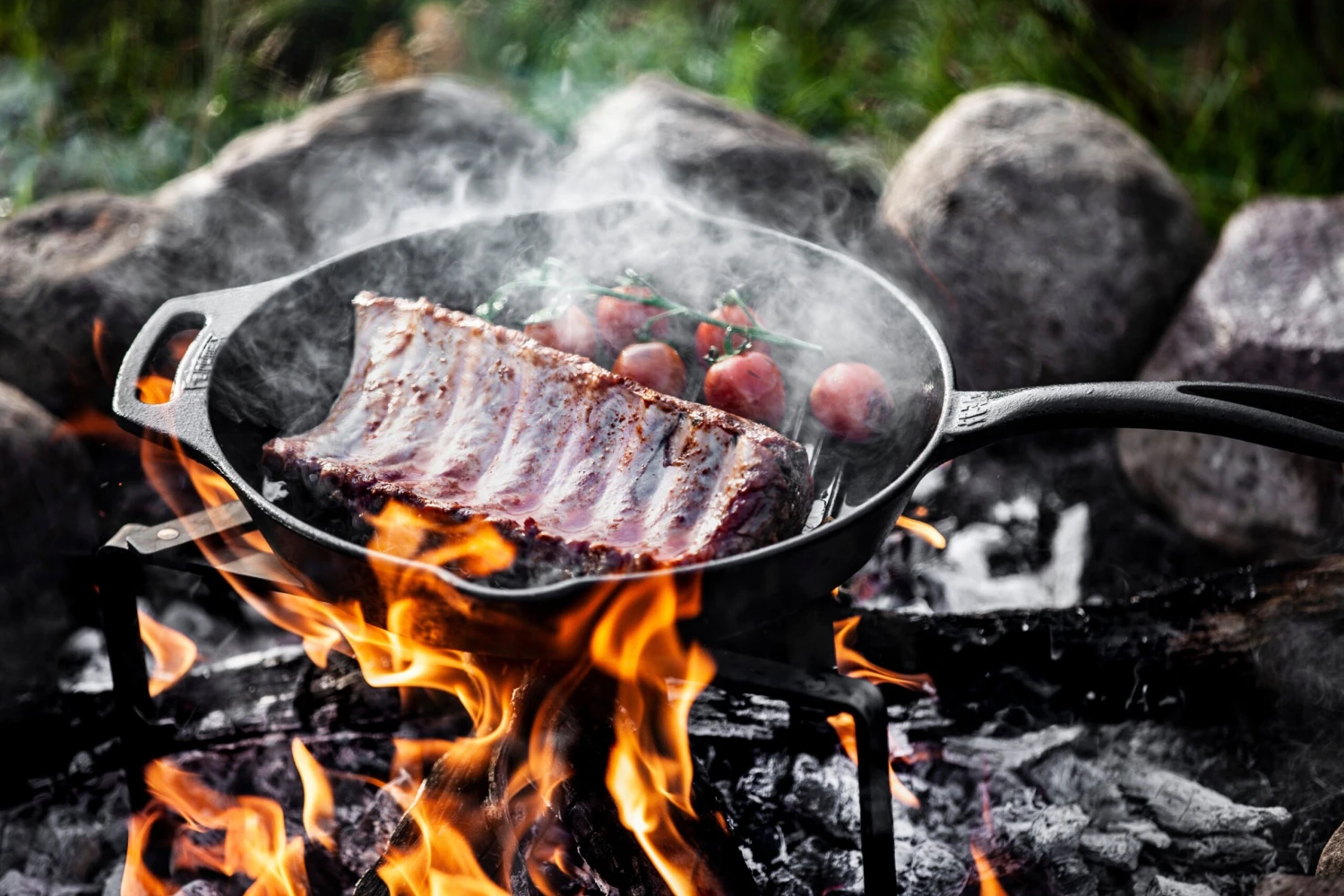 Petromax Skillet Gril En Fonte 30 Cm Avec Manche 5 Petromax Skillet Gril En Fonte 30 Cm Avec Manche – Image 3