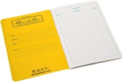Rite In The Rain Notebook 4 5/8 X 7 Jaune, 3 Exemplaires, 371FX 9 Rite In The Rain Notebook 4 5/8 X 7 Jaune, 3 Exemplaires, 371FX -Plein Air Outils Magasin RR371FX 03 rite in the rain rr371fx 03