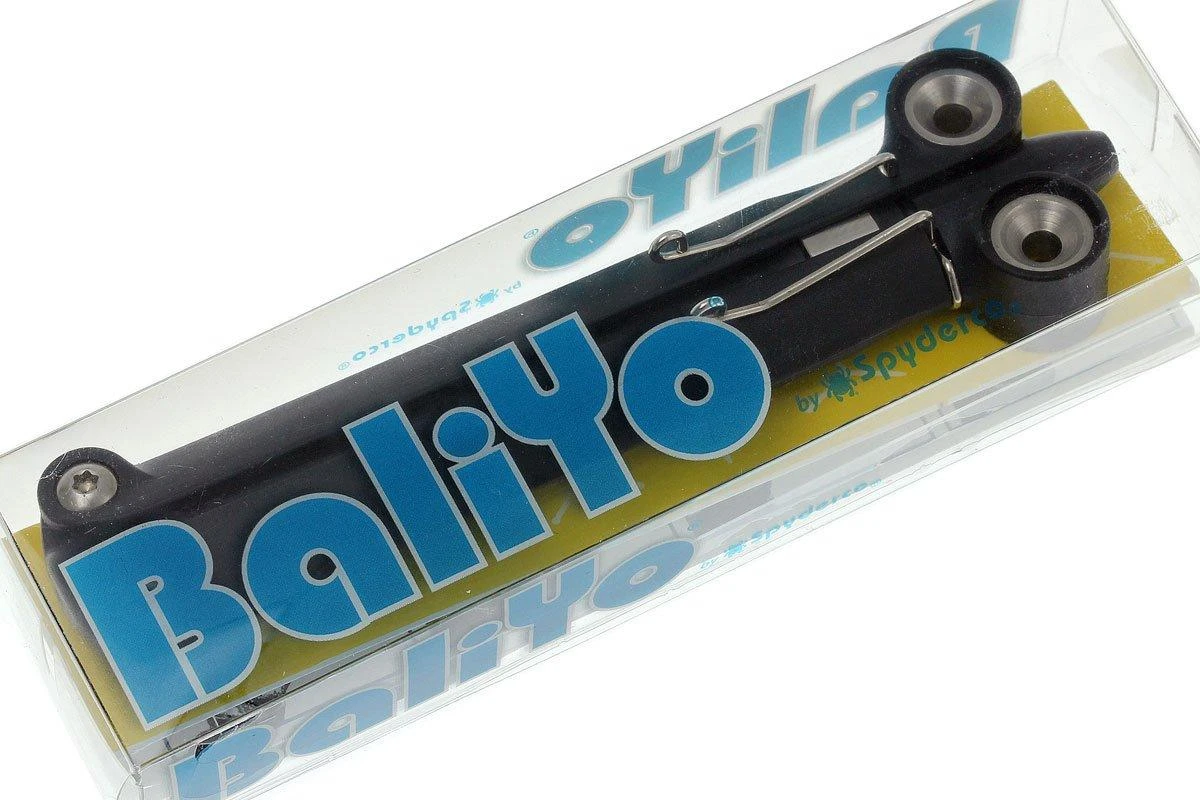 Spyderco BaliYo YCN100 Lightweight, Black 8 Spyderco BaliYo YCN100 Lightweight, Black – Image 6