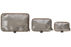 Tasmanian Tiger Mesh Pouch VL Set 7222-346, Marron, Set De 3 Compartiments