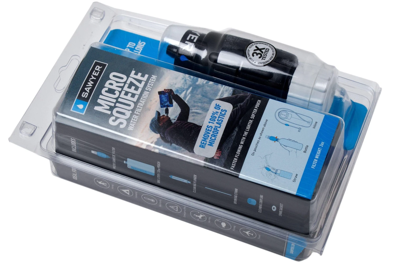 Sawyer Micro Squeeze SP2129, Filtre à Eau 6 Sawyer Micro Squeeze SP2129, Filtre à Eau – Image 4