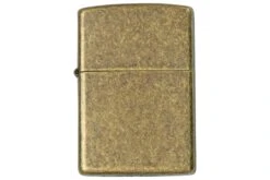 Zippo Flat Bottom Antique Brass 60001567 Bronze, Briquet