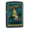 Zippo Cigar Girl Design Matte Black 218-076647, Briquet 1 Zippo Cigar Girl Design Matte Black 218-076647, Briquet -Plein Air Outils Magasin ZP218 076647 01 zippo