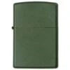 Zippo Green Matte 60001436 Vert, Briquet -Plein Air Outils Magasin ZP221 000214 01 zippo